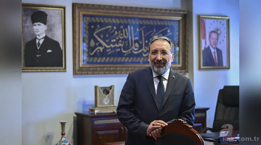 Diyanet İşleri Başkanı Prof. Dr. Safi Arpaguş, 'Yaz Kur'an Kurslar'nı TÜHA / TÜRKUAZ İnternational News Agency'na değerlendirdi