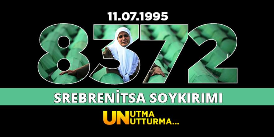 İletişim Başkanı Duran, NSosyal hesabından Srebrenitsa Soykırımı'nın 31. yılı dolayısıyla açıklamada bulundu.