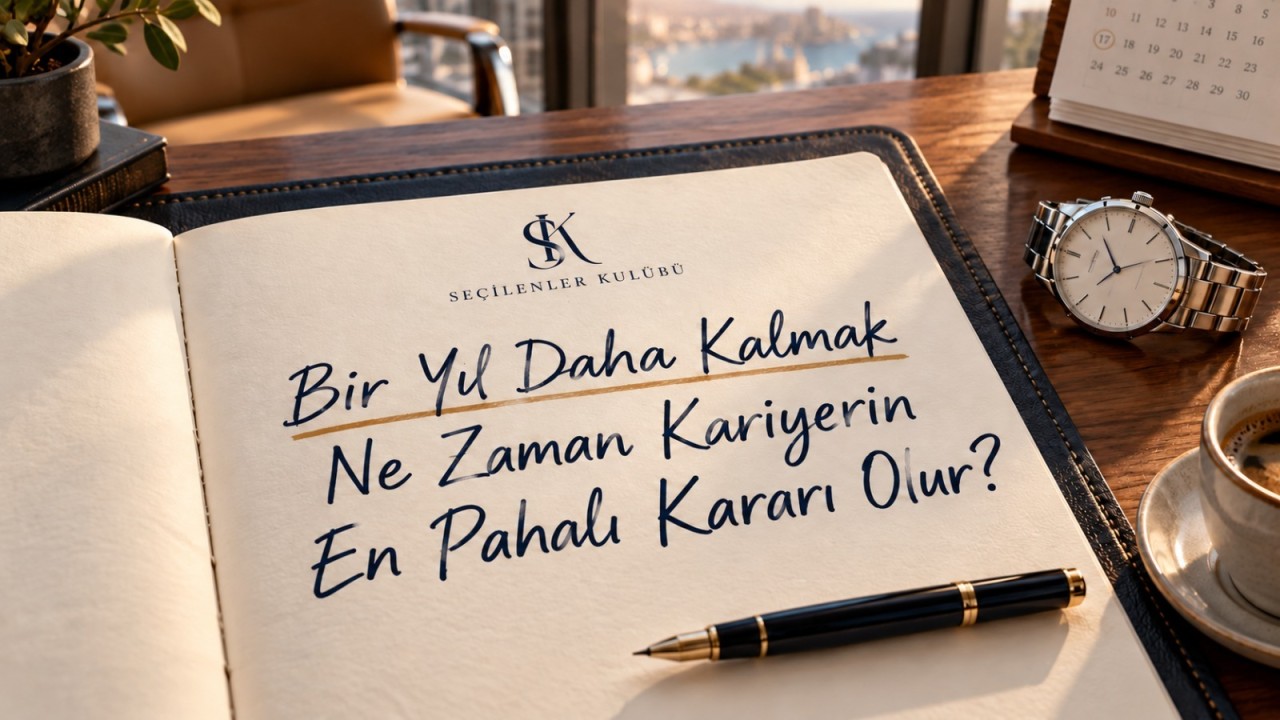 Kariyer Koçu Ceren IŞIK: Bir Yıl Daha Kalmak Ne Zaman Kariyerin En Pahalı Kararı Olur?
