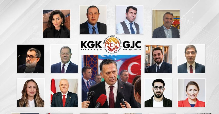 Küresel Gazeteciler Konseyi (KGK) 3. Olağan Genel Kurulu'nda, Genel Başkan Mehmet Ali Dim Güven Tazeledi