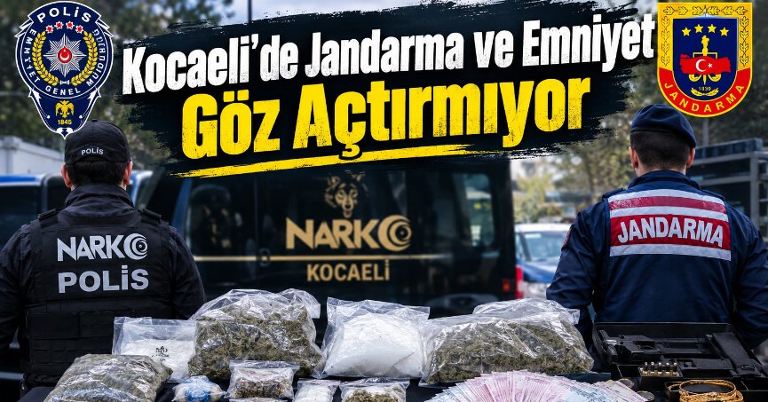 www.turkuazhaberajansi.com/Kocaeli (TÜHA) Bürosu / Kocaeli’de Uyuşturucu Operasyonları:12 Şüpheli Tutuklandı!