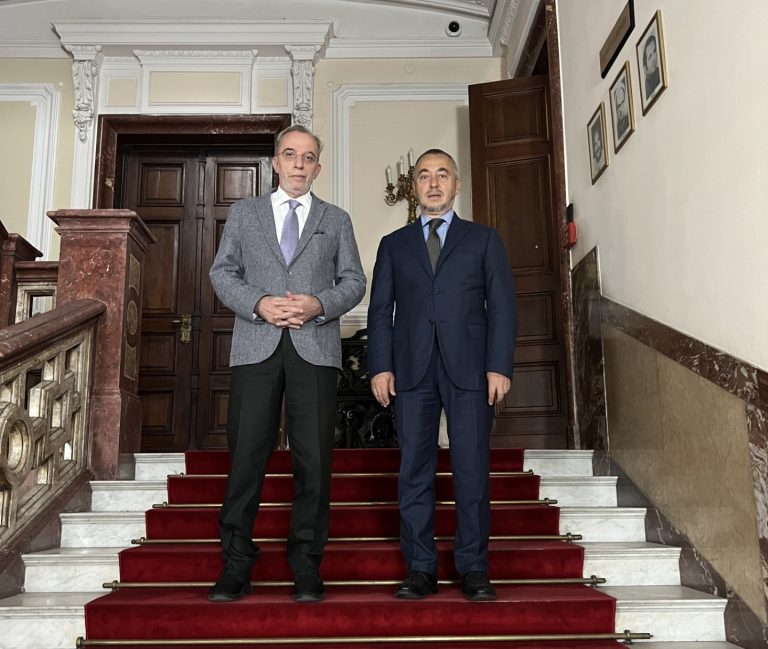 Macaristan'ın İstanbul Fahri Konsolosu Şahbaz'dan Büyükelçi Dr. Gürsel Dönmez'e Ziyaret