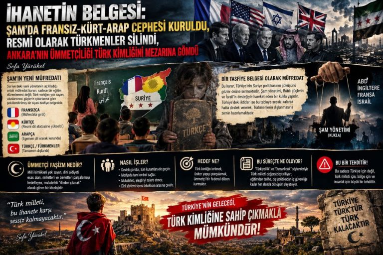 “İhanetin belgesi?” Şam'da Fransız-Kürt-Arap Cephesi Kuruldu, Resmi olarak Türkmenler silindi