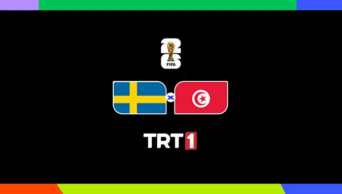 İsveç - Tunus maçı TRT 1'de