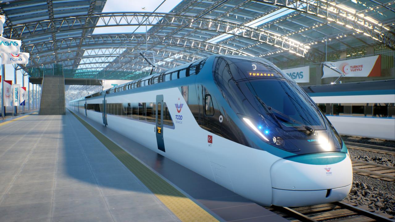 Türkiye'nin ilk yerli ve milli hızlı treni için seri üretim sürecinde 