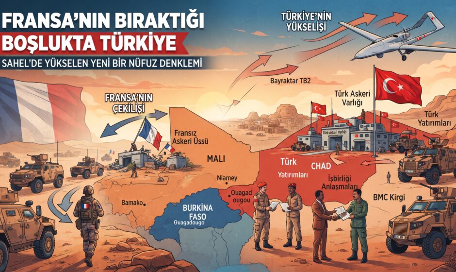 TUDPAM Yazarı Araştırmacı Halenaz EKMEKÇİLER: Sahel, son beş yılda Batılı aktörlerin bölgedeki konumunun hızla zayıfladığı bir döneme sahne oldu.