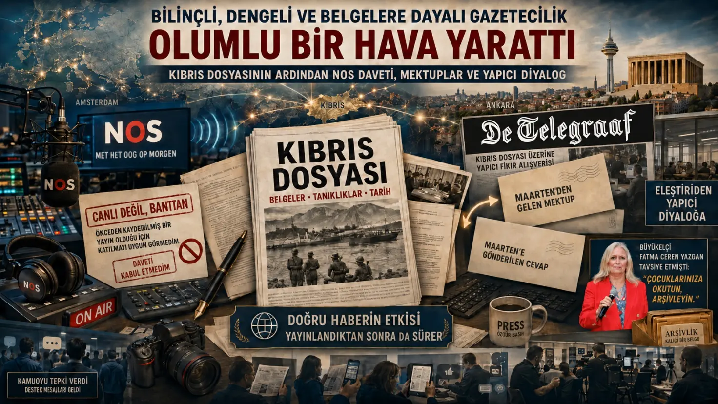 Kıbrıs Dosyasının Yarattığı Gelişmeler.. Bilinçli, Dengeli ve Belgelere Dayalı Olarak Hazırlanan Bir Haber/Yorumun Yarattığı Olumlu Hava
