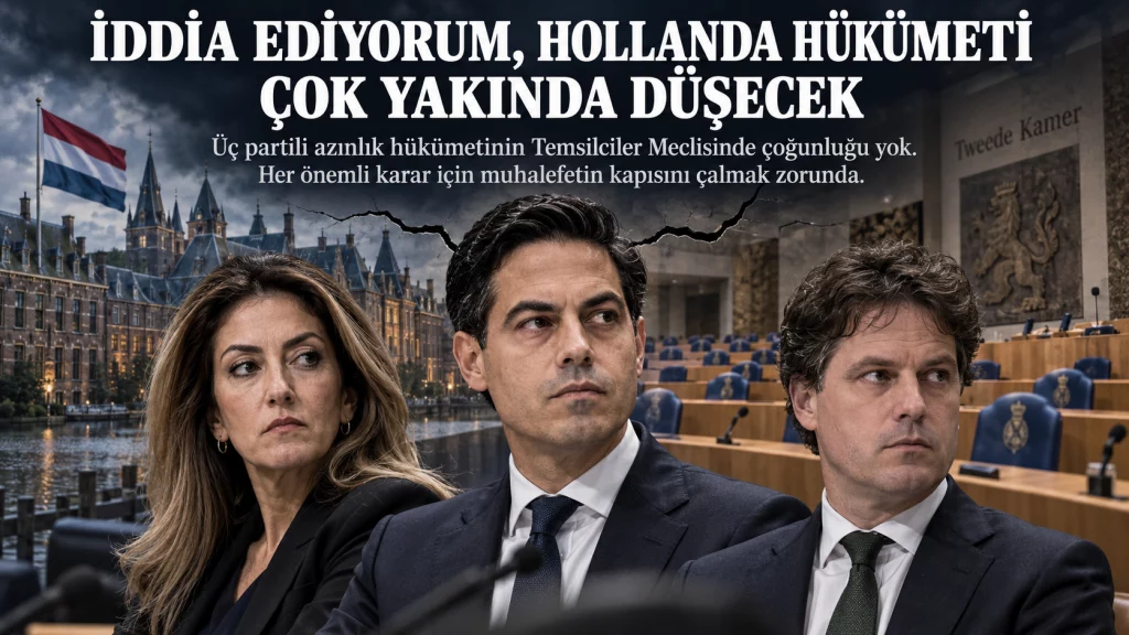 Gazeteci İlhan KARAÇAY: İddia ediyorum, Hollanda Hükümeti yakında düşecek...