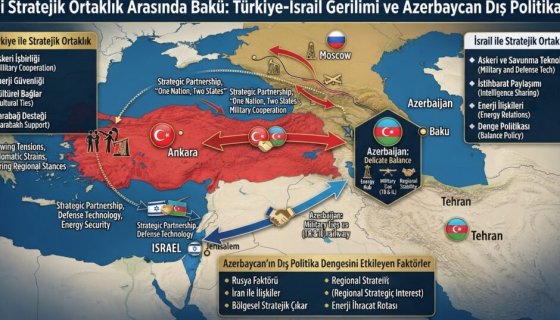 İki Stratejik Ortaklık Arasında Bakü: Türkiye-İsrail Gerilimi ve Azerbaycan Dış Politikası